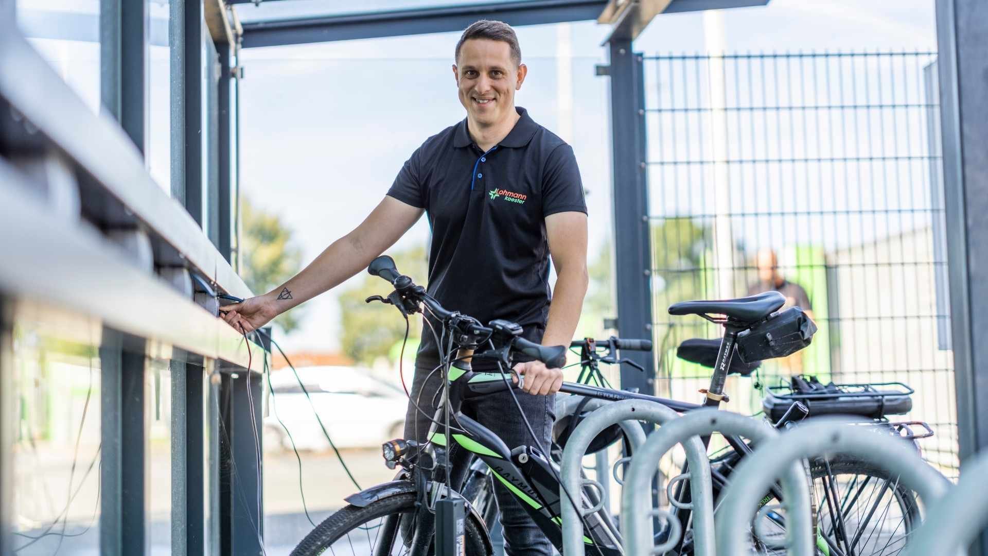 Hygiene-E-bike-charging